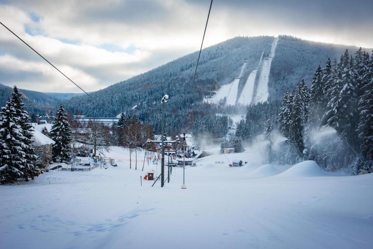 Wellness Hotel Sedy Vlk Harrachov Bagian luar foto