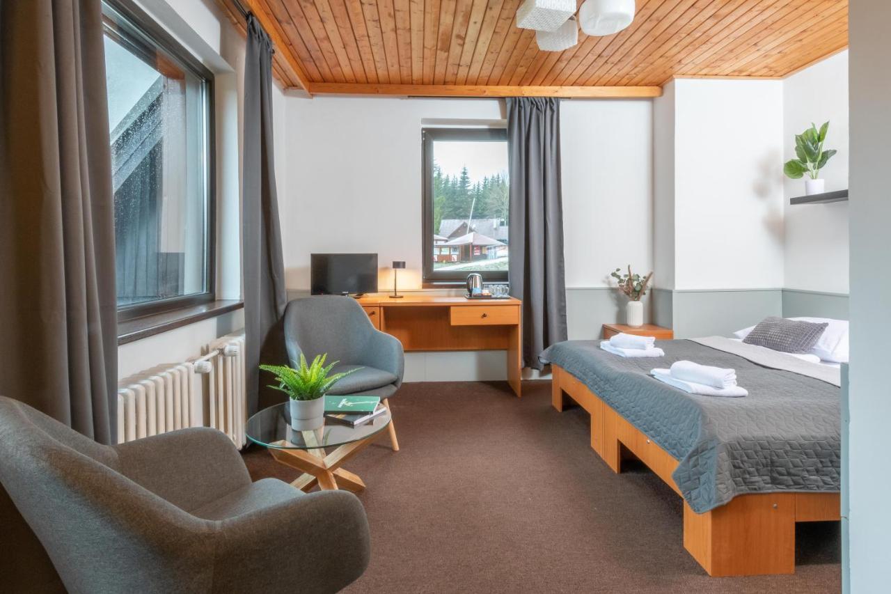 Wellness Hotel Sedy Vlk Harrachov Bagian luar foto