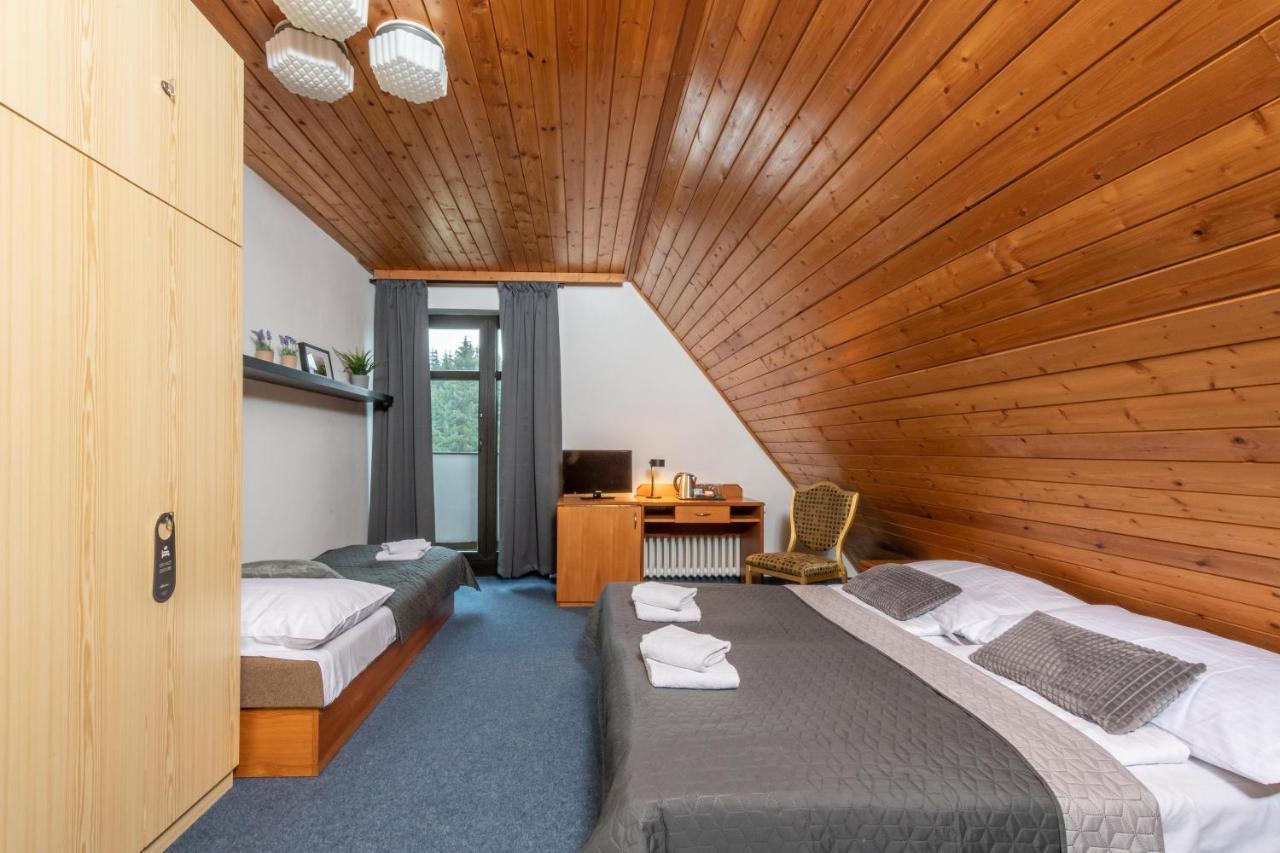 Wellness Hotel Sedy Vlk Harrachov Bagian luar foto